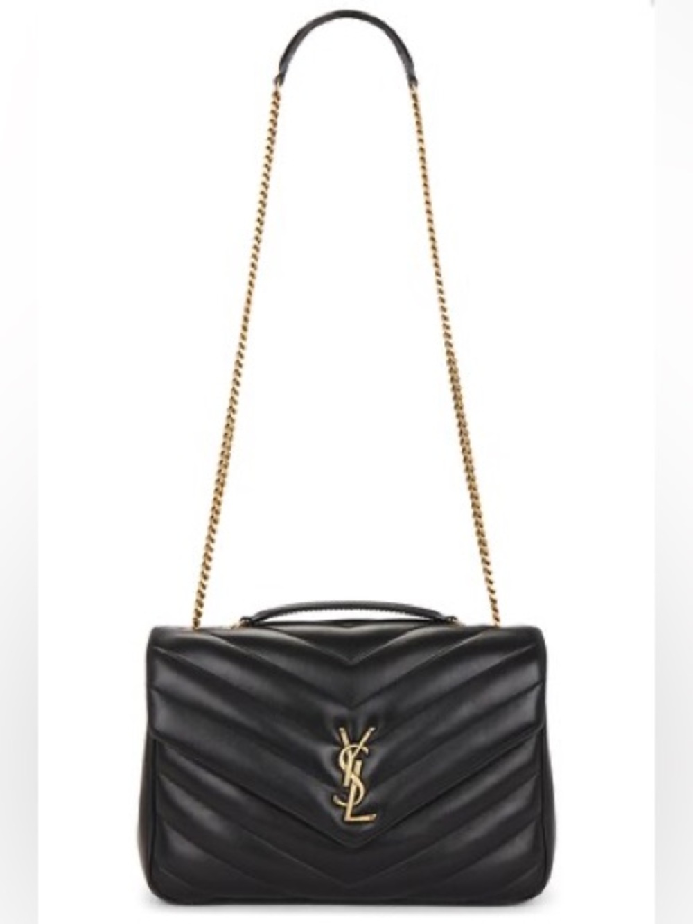 SAINT LAURENT
Large Loulou Chain Bag - Picture 8 of 11